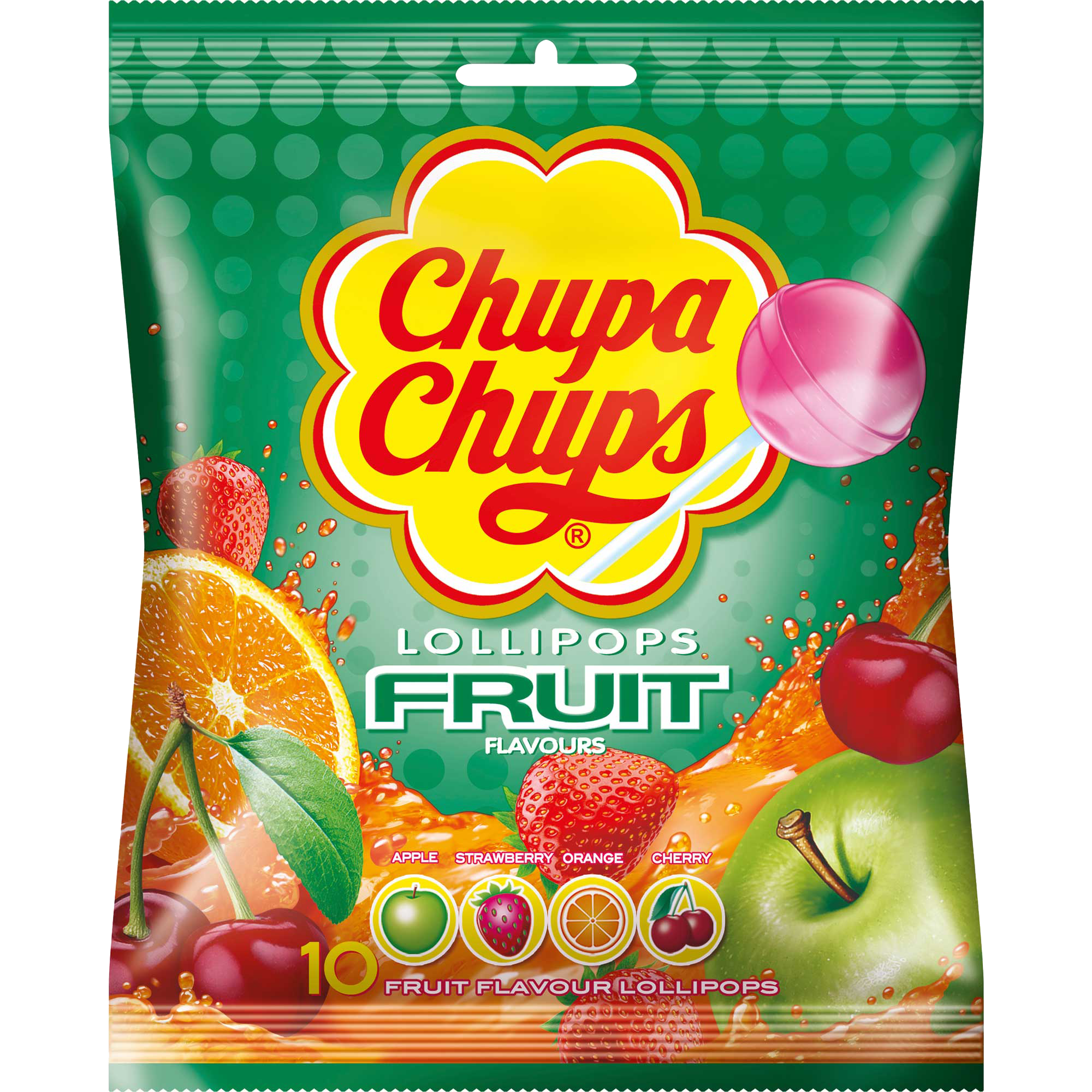 Chupa Chups vegyes nyalóka (Best Of) zacskós 