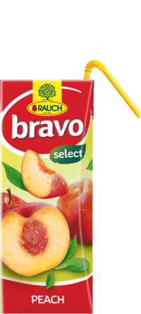 Rauch Bravo 0,2l Őszibarack 25% 