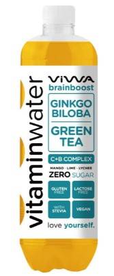 Viwa vitaminwater brainboost Zero 0,6l  DRS