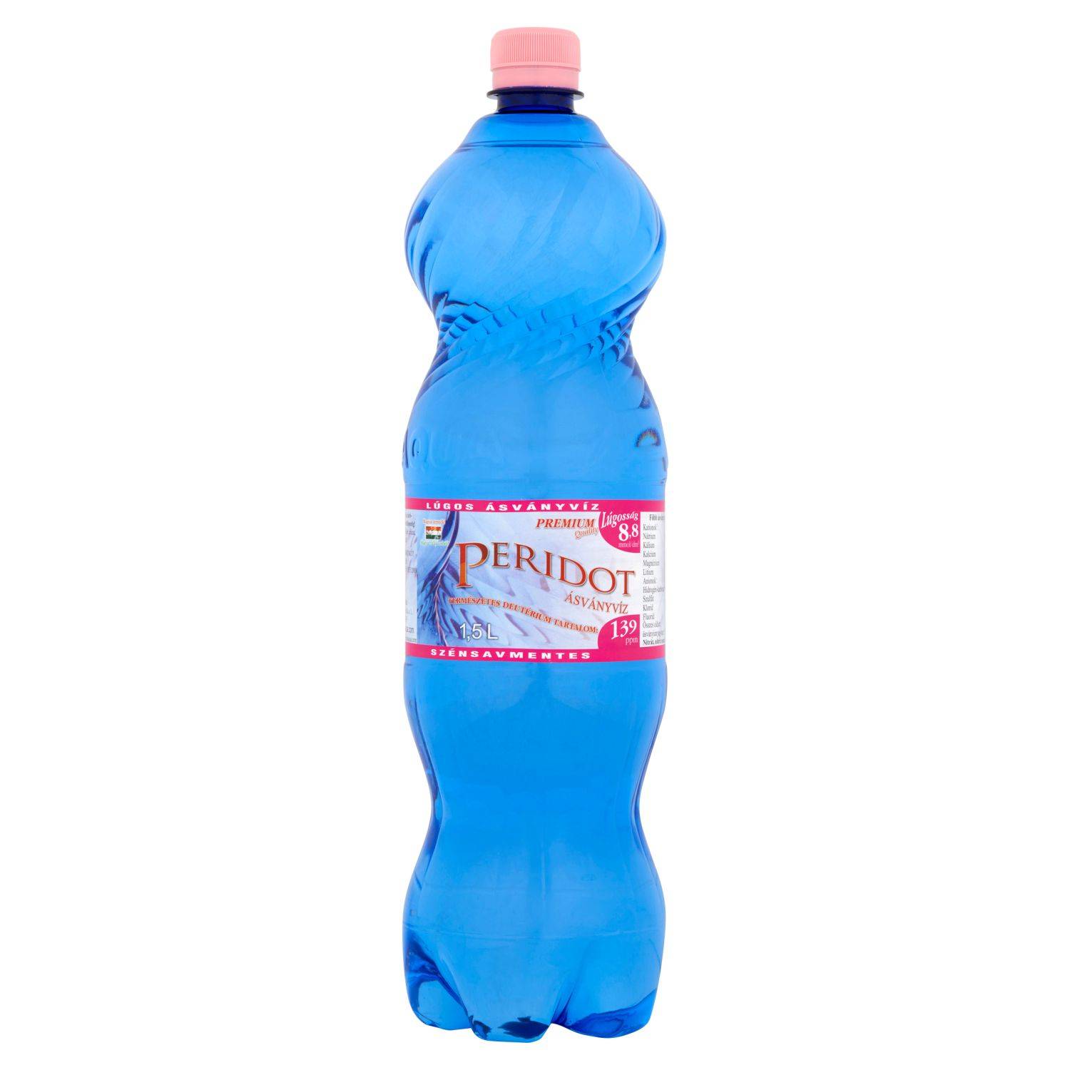 Peridot szén-dioxid mentes ásványvíz 1,5 literes  DRS
