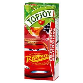TopJoy 0,2l szívószálas alma-feketeberkenye-MEGGY-erdei 