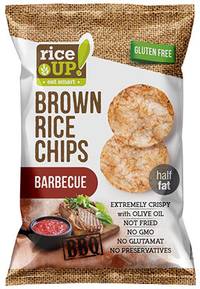 Rice Up! barbecue rizs chips 60g 