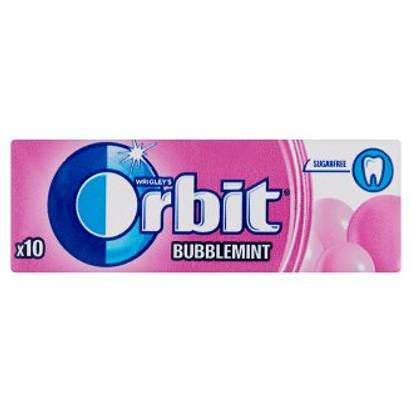 Orbit Bubblemint (rózsaszín) 