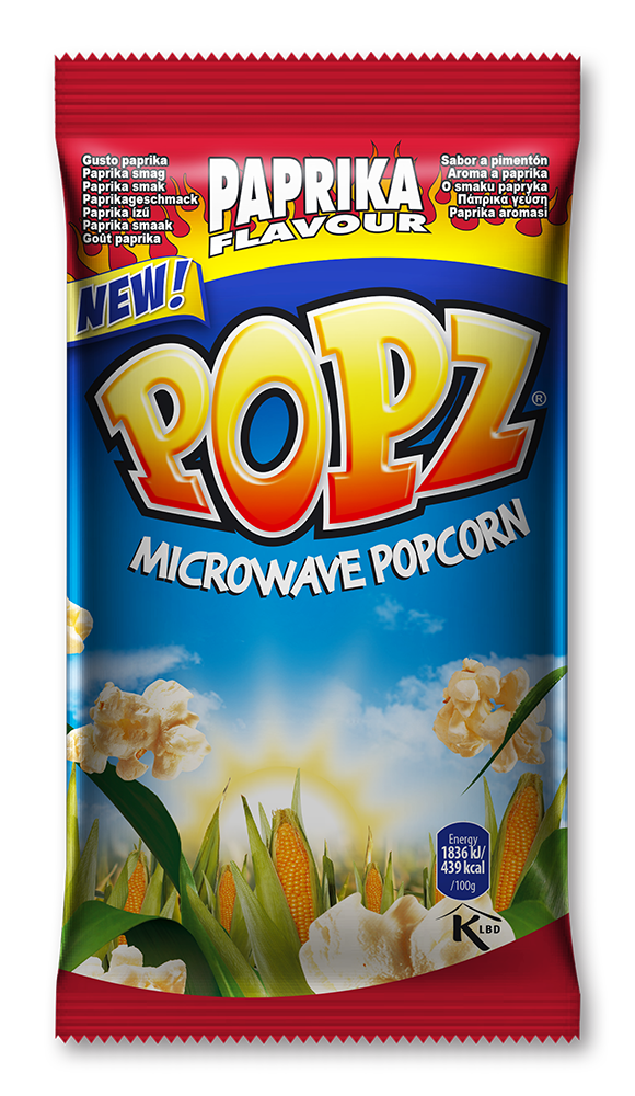 POPZ paprika popcorn SOLO 85g 