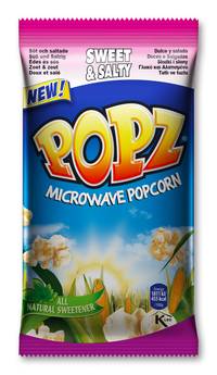 POPZ édes&sós popcorn SOLO 85g 