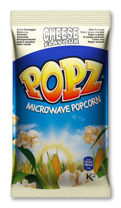 POPZ sajtos popcorn SOLO 85g 