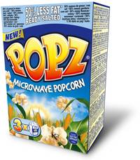POPZ 50% zsírszegény popcorn 3PACK 3x80g 