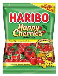 Haribo Meggyfürt (Happy cherries) 100g 