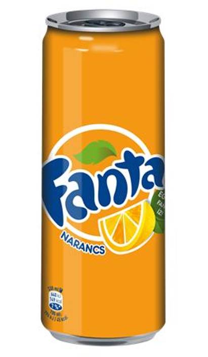 Fanta 0,25l Narancs CAN 