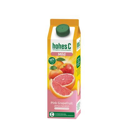 HohesC 1L Mild Pink Grape-alma-narancs 100% 