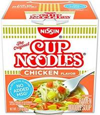 Nissin Cup Noodles ízletes Csirke 63g 