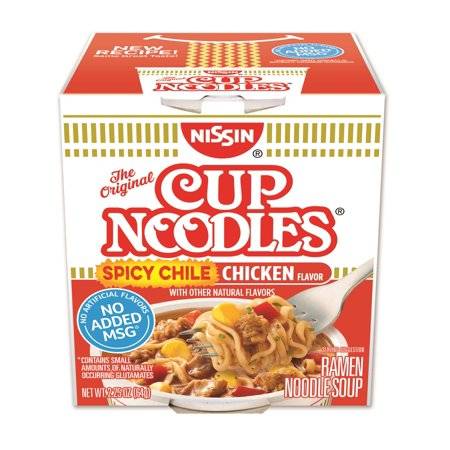 Nissin Cup Noodles Hot Chili 63g 