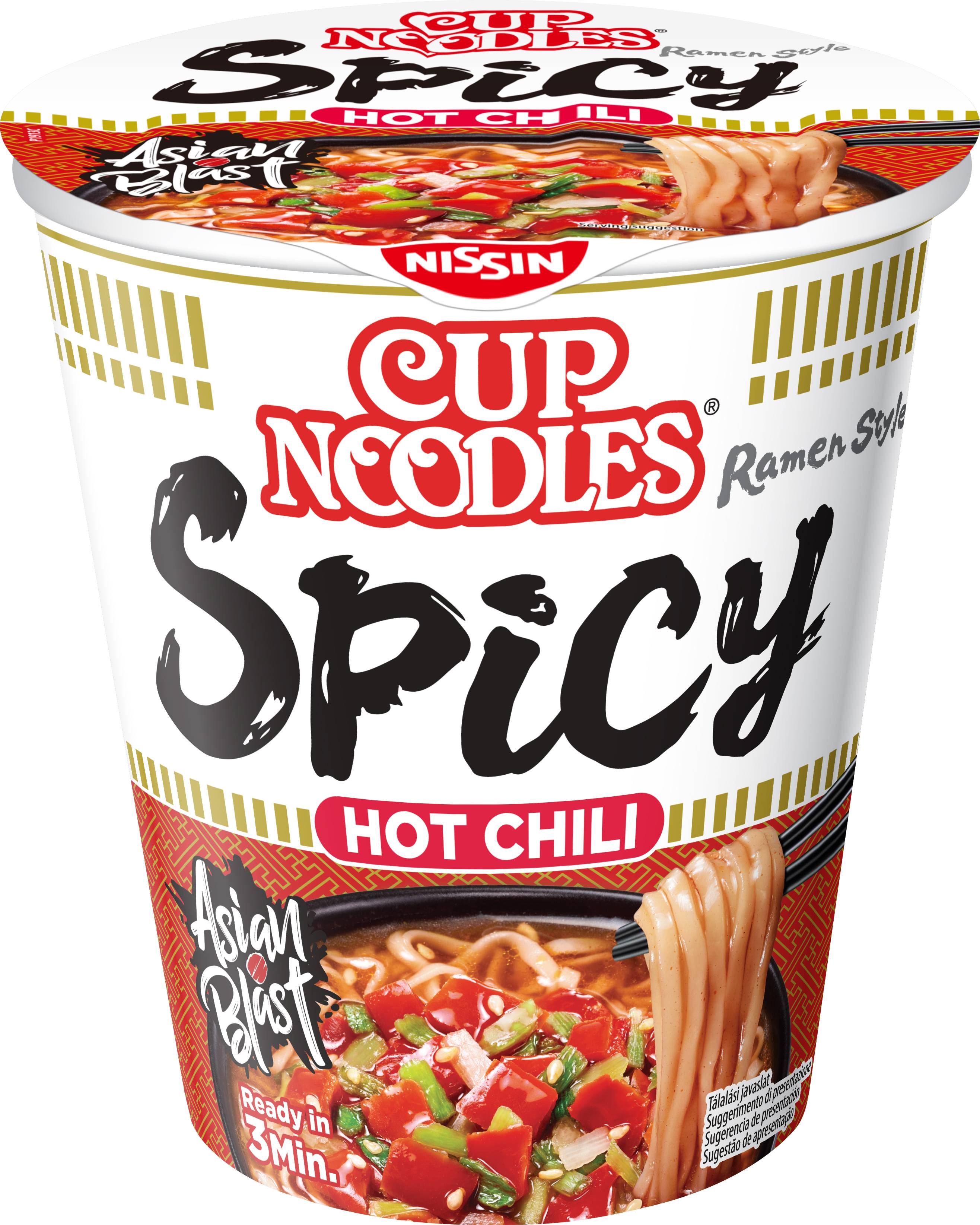 Nissin Cup Noodles Hot Chili 66g 