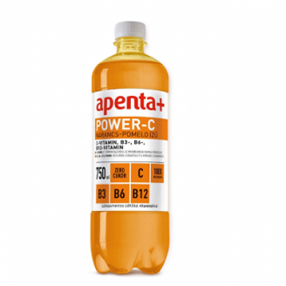 Apenta+ Power-C narancs-pomelo 0,75l 