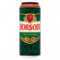 Borsodi sör 0,5l DOB 