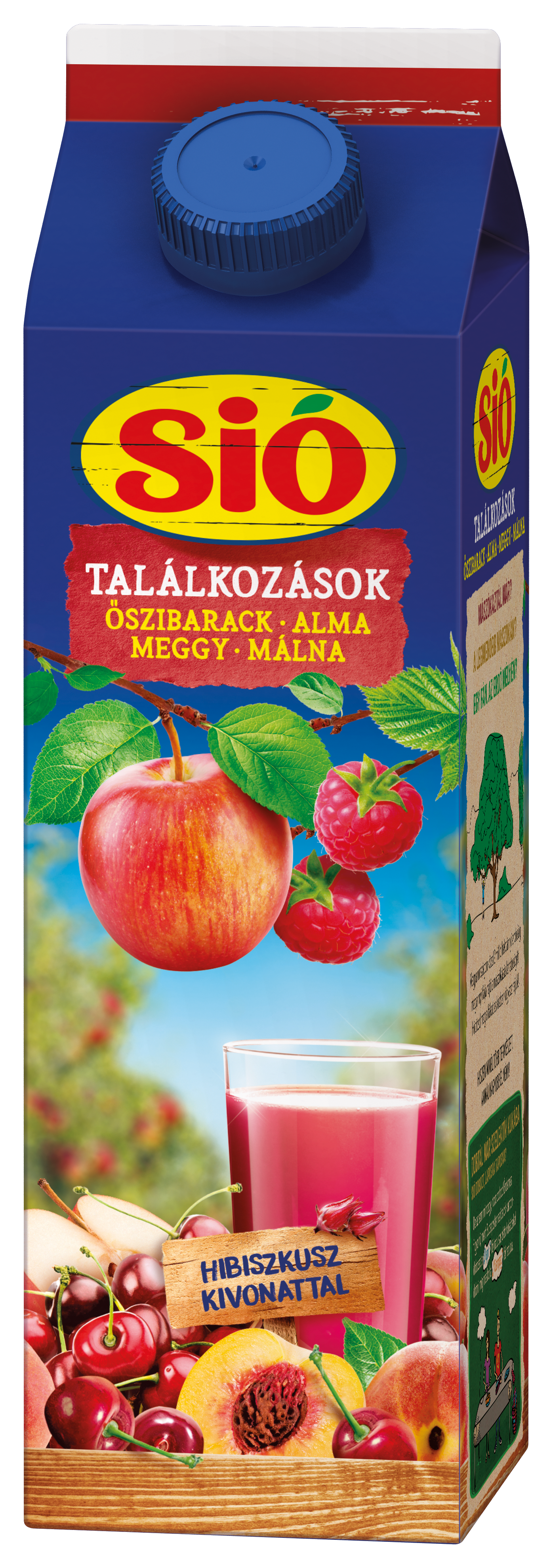 Sió 1L Rostos őszi-alma-meggy-málna 12% 