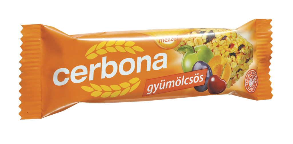 Cerbona müzliszelet gyümölcsös  20g 