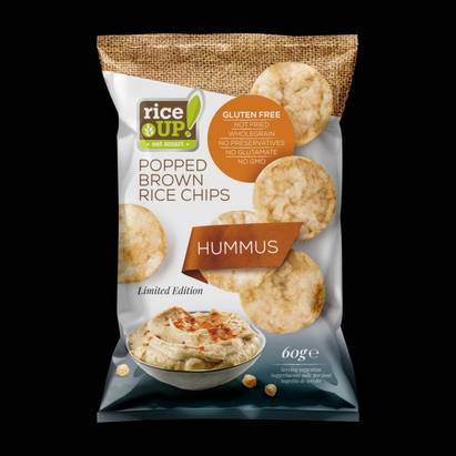 Rice Up! humusz chips 60g  