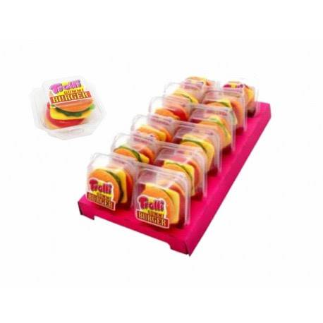 Trolli hamburger tálcás 50g 