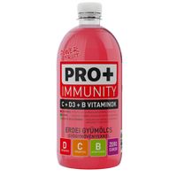Power Pro+ Erdei gyümölcsös Immunity D+C+B vitamin 750ml 