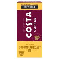 Costa Coffee NESP Colombian Roast 57g 1x10caps (SÁRGA-5) 