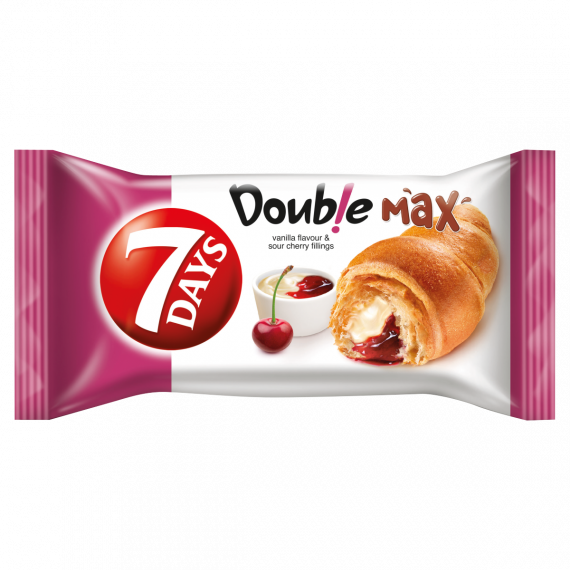 7Days Double Croissant meggy-vanília 80g 