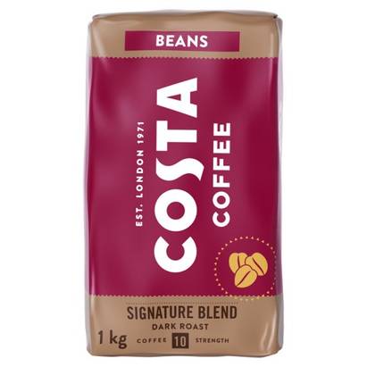 Costa Coffee 1kg Signature Blend Dark szemes 