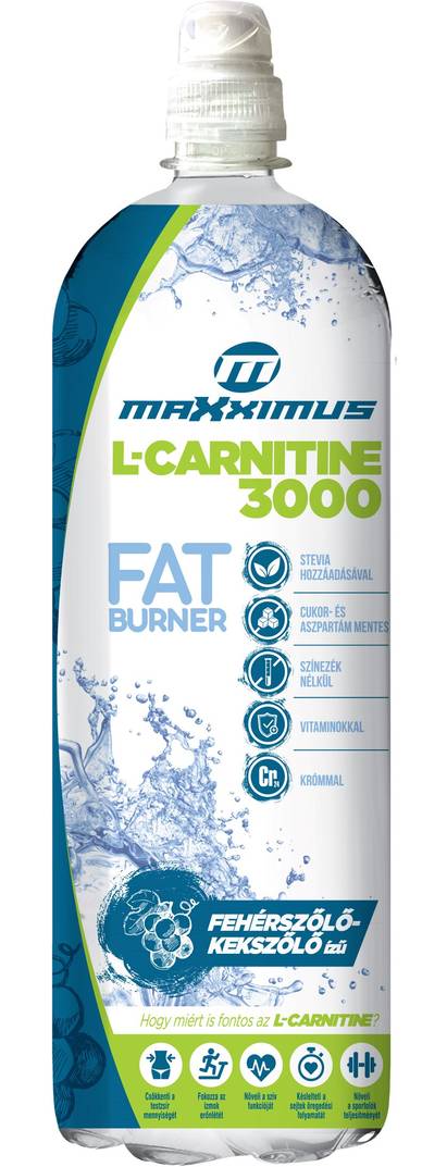 Maxximus L-Carnitine 3000mg Fat Burner 1L KÓKUSZ-ANANÁSZ 