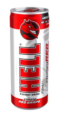 Hell Energy Red Grape Strong 250ml 