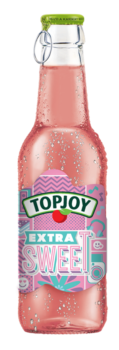 TopJoy 0,25l üveges SWEET áfonya-vanília 