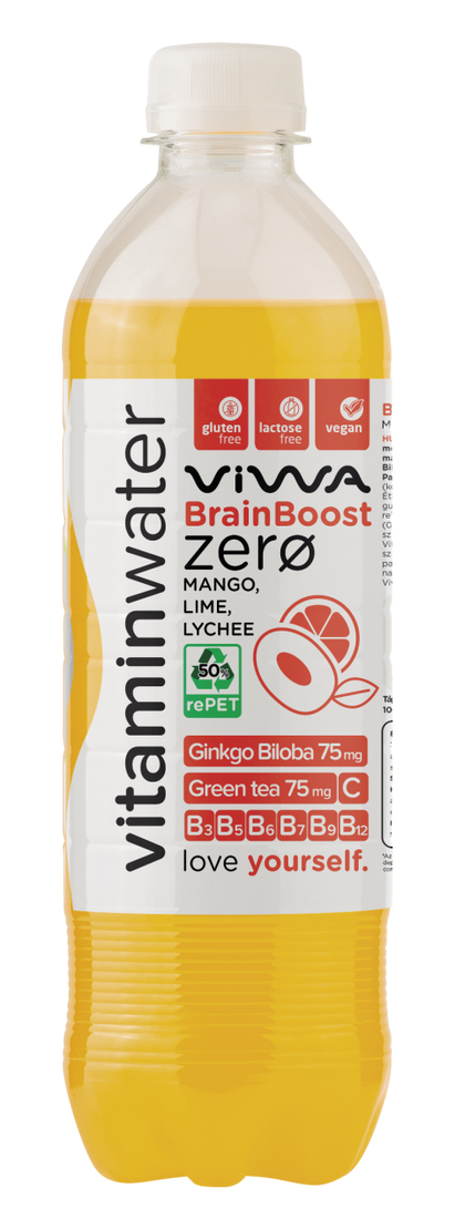 Viwa vitaminwater Brain Boost Zero 0,6l 