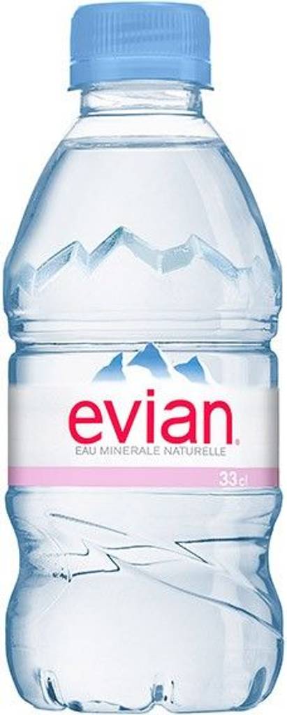 Evian természetes ásványvíz 0,33l  