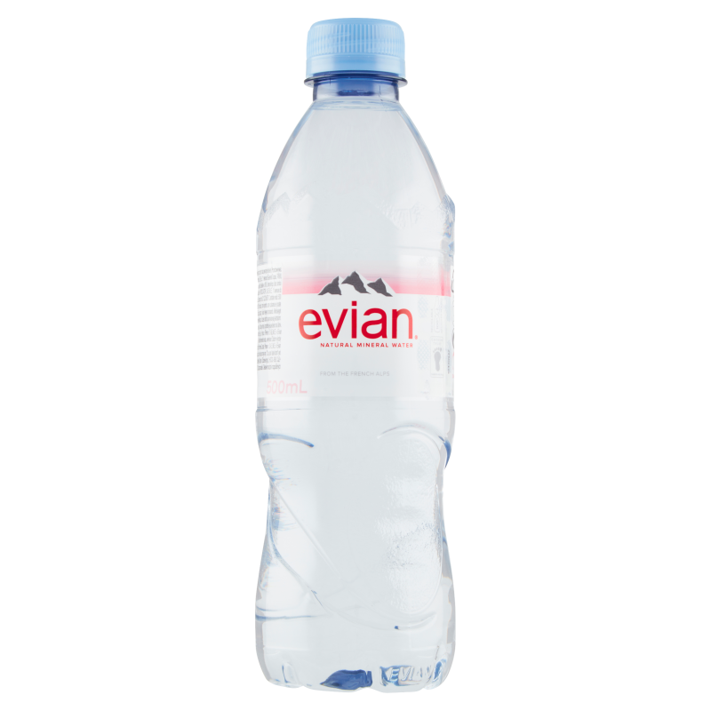 Evian természetes ásványvíz 0,5l  