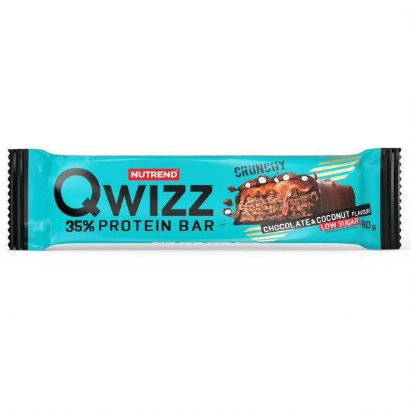 Nutrend QWIZZ Protein Bar Chocolate + Coconut 60g 