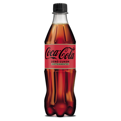 Coca Cola 0,5l Zero Zero (cukor, és koffeinmentes) 