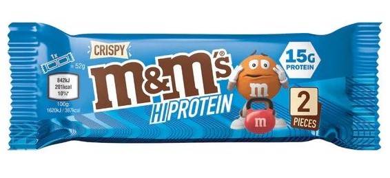 M&M's HiProtein Bar 51g Crispy 