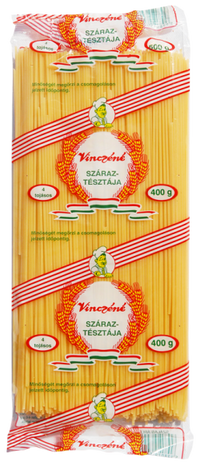 Vinczéné tészta spagetti 400g 