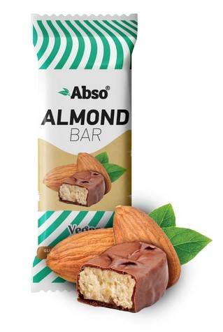 Abso Almond Bar Mandula szelet 35g 