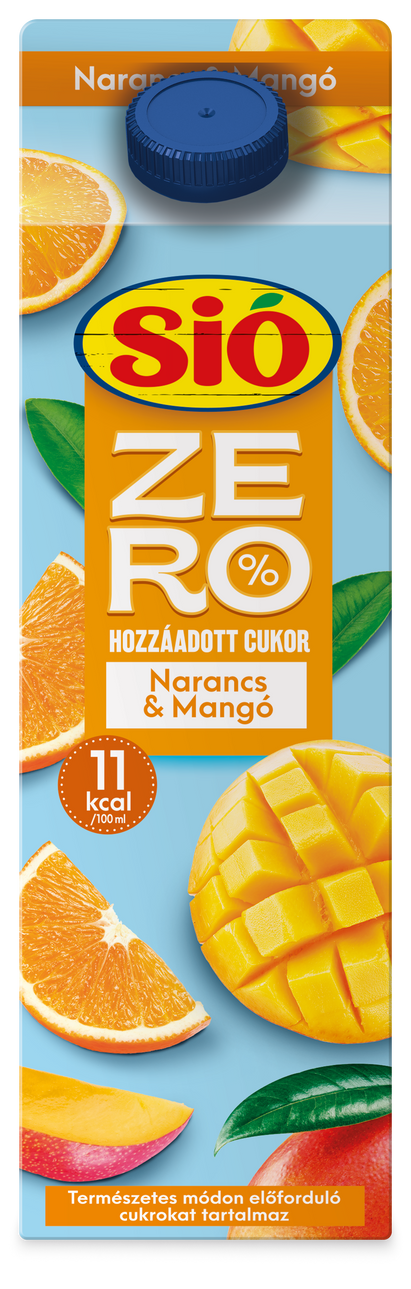 Sió Zero 1l Narancs-Mangó 20% 