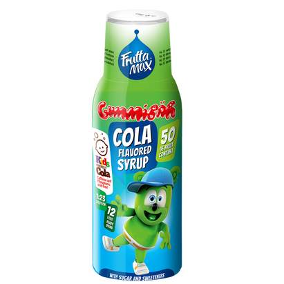 Frutta Max Gummybears Cola (Kids friendly) ízű szörp  500ml 
