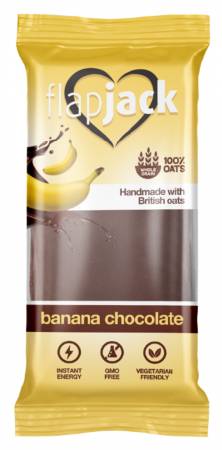 FlapJack zabszelet 100g Banános Csokoládé bevonattal 