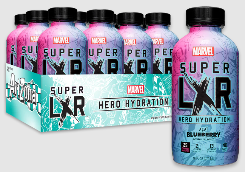 Arizona LXR Hero Hydration 473ml Blueberry Acai 