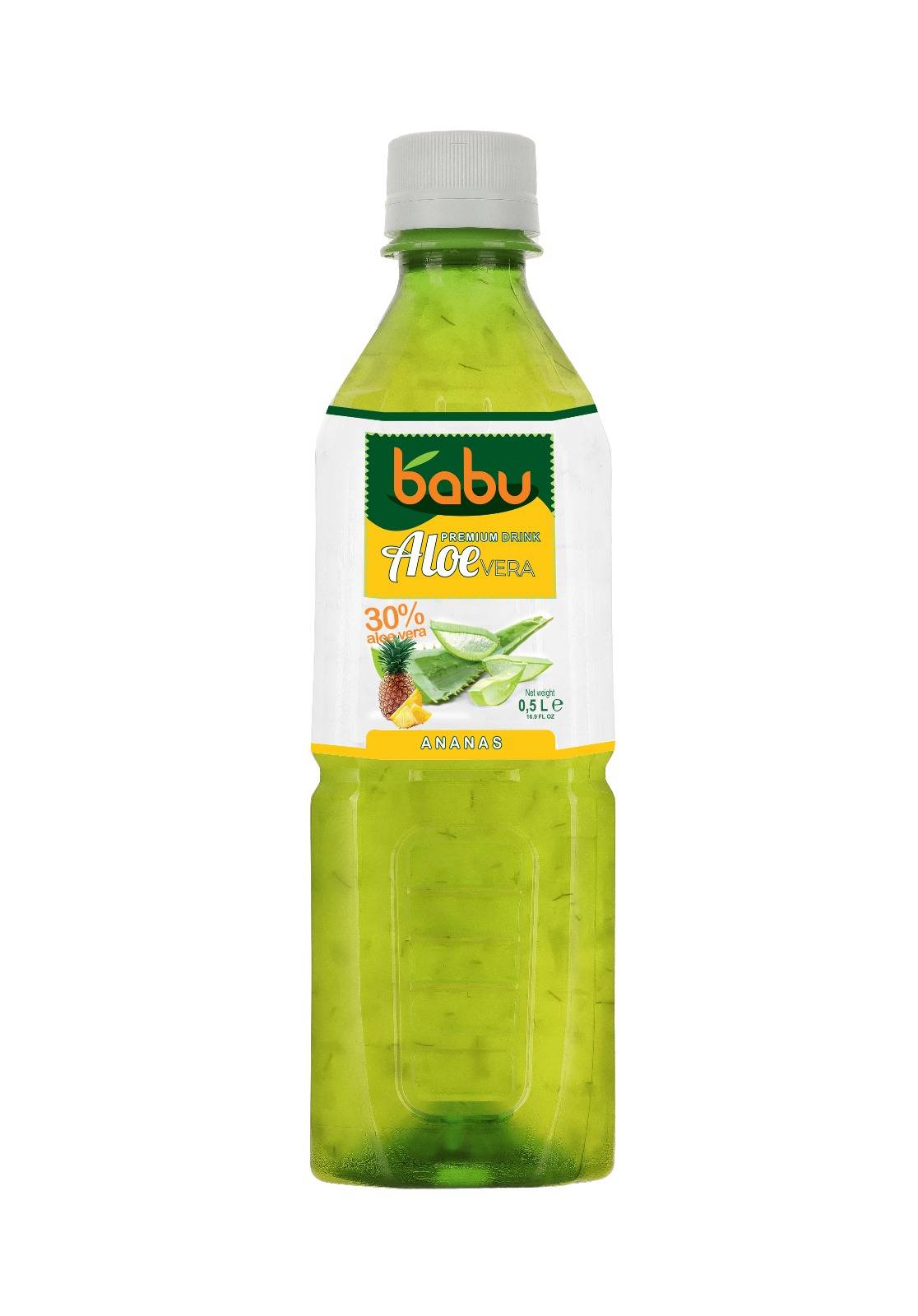 Babu Aloe Vera 0,5l Ananász   