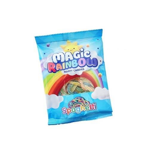 Magic Rainbow gumicukor spaghetti 26g 