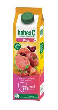AKC - HohesC 1L Plus Cink guava-feketerépa-pink grape 100%  - 2024.08.10.