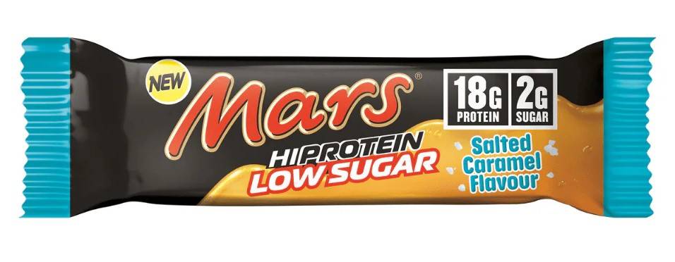 Mars HiProtein bar Low Sugar Salted Caramel 57g   