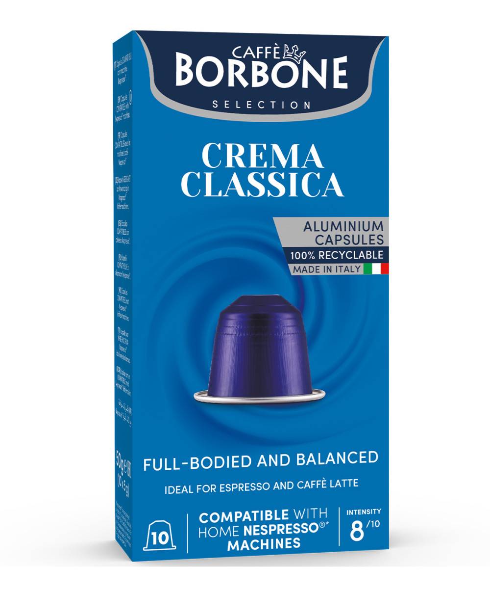 Borbone Caffé Nespresso x10 caps. - Crema Classica 50g  
