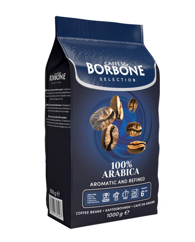 Borbone Caffé Szemes kávé - 100% Arabica 1kg 