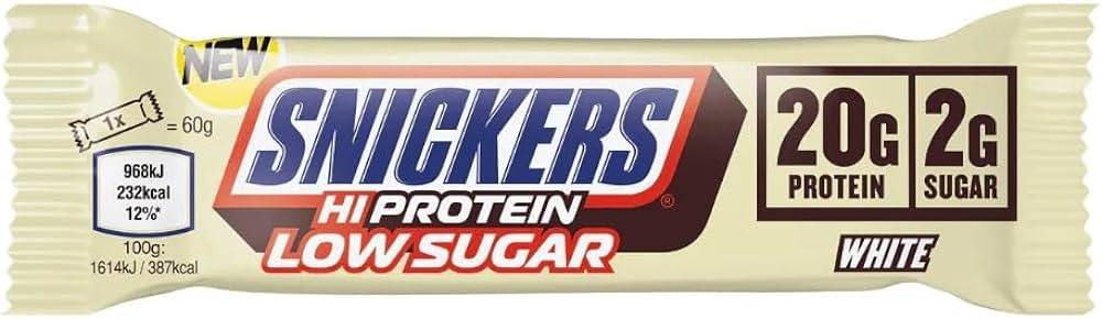 Snickers HiProtein bar Low Sugar White Choco 57g  