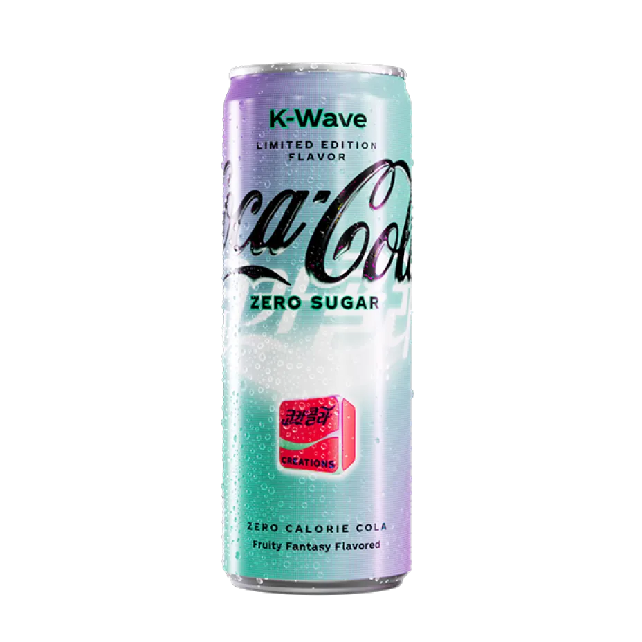 AKC - Coca Cola Zero 250ml Creations K-Wave (limited edition)  - 2024.10.16.